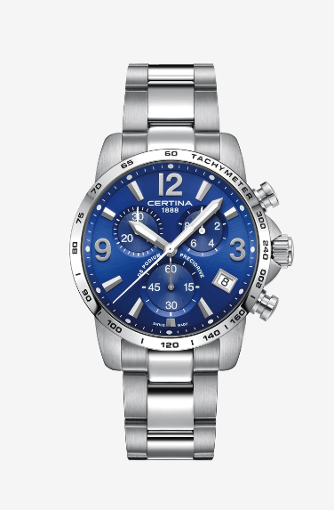 Certina herenhorloge DS Podium chrono blue CO344171104700
